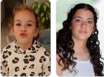 Sisters Dafna Elyakim, 15, was released alongside her younger sister Ela, eight