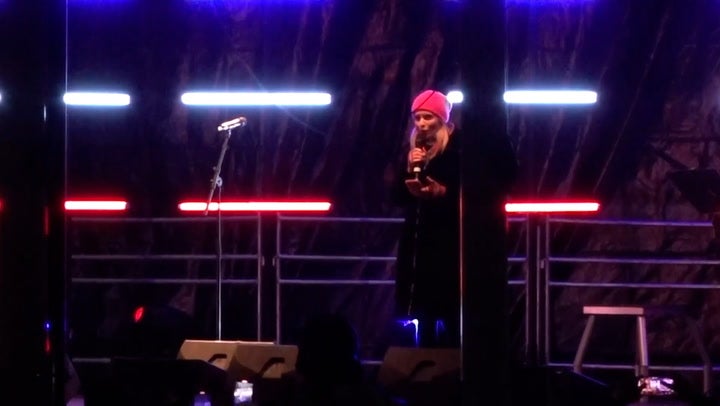 <p>Rachel Riley urges public to ‘get serious’ about antisemitism at London rally.</p>