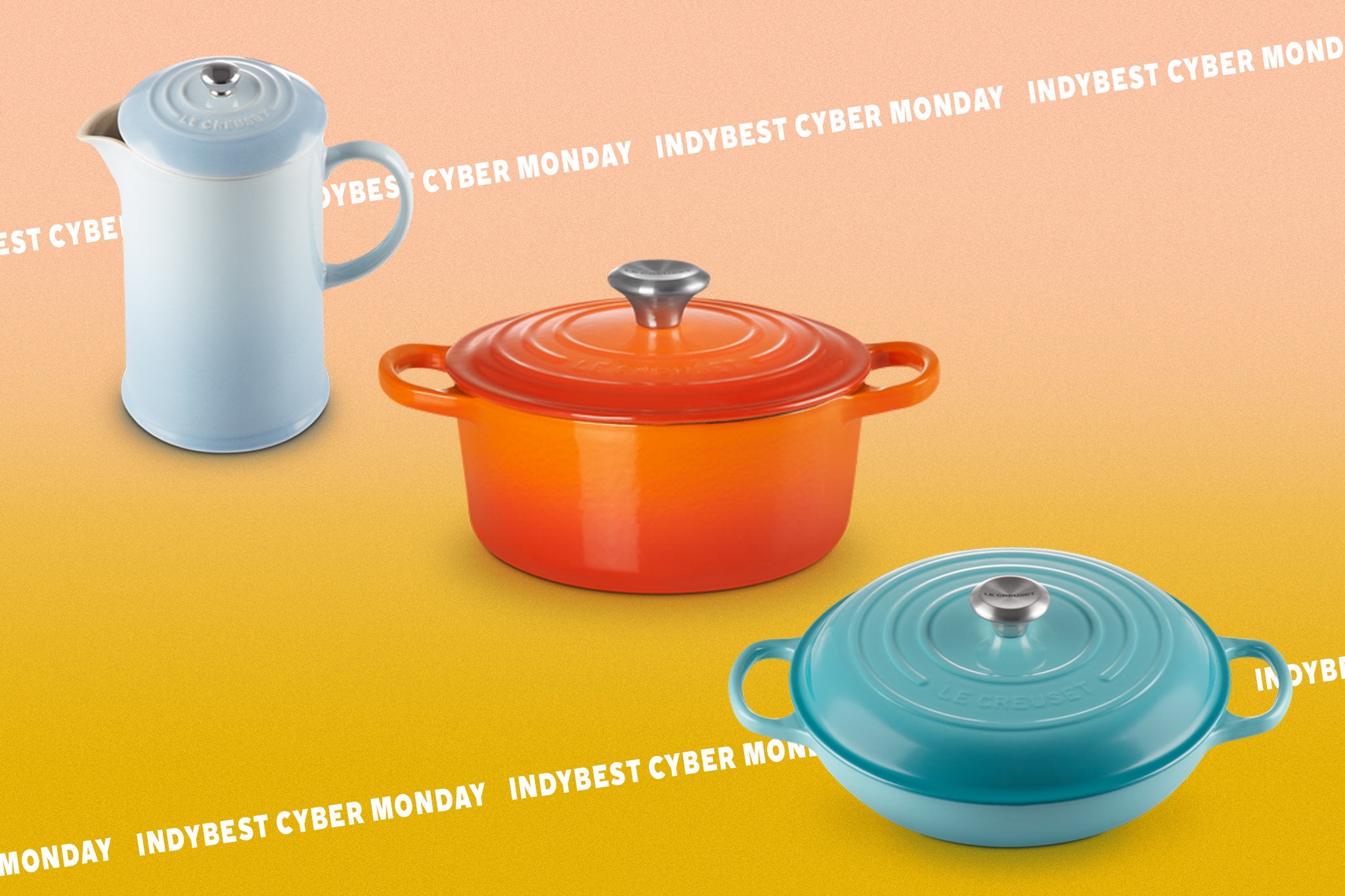 Le Creuset is offering savings of up to 50 per cent in its sale this year