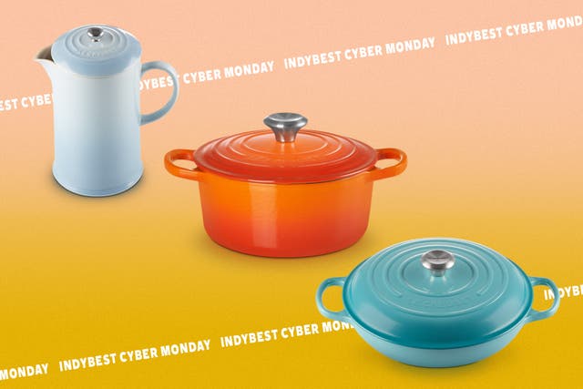 <p>Le Creuset is offering savings of up to 50 per cent in its sale this year</p>