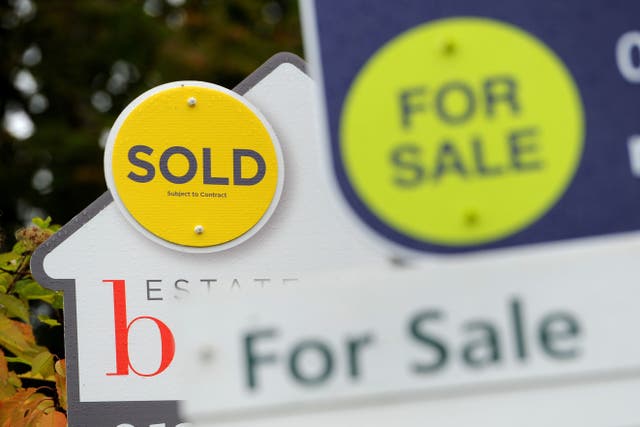 Online real estate firm Rightmove has raised a key revenues target as it hailed resilient demand despite ‘uncertainty’ in the housing market and falling property prices (Andrew Matthews/PA)