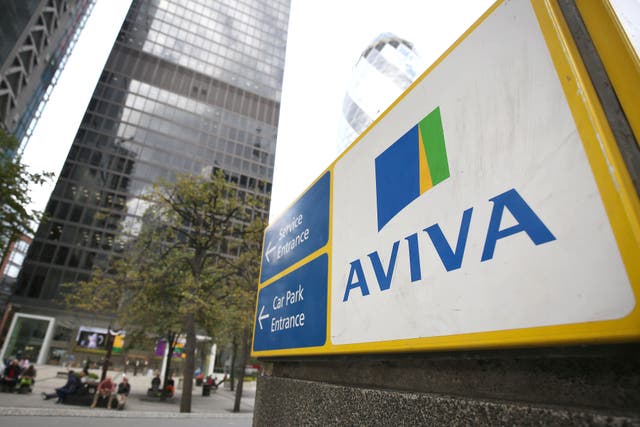 Insurance giant Aviva said it will buy a Canadian vehicle insurer for about £100 million (PA)