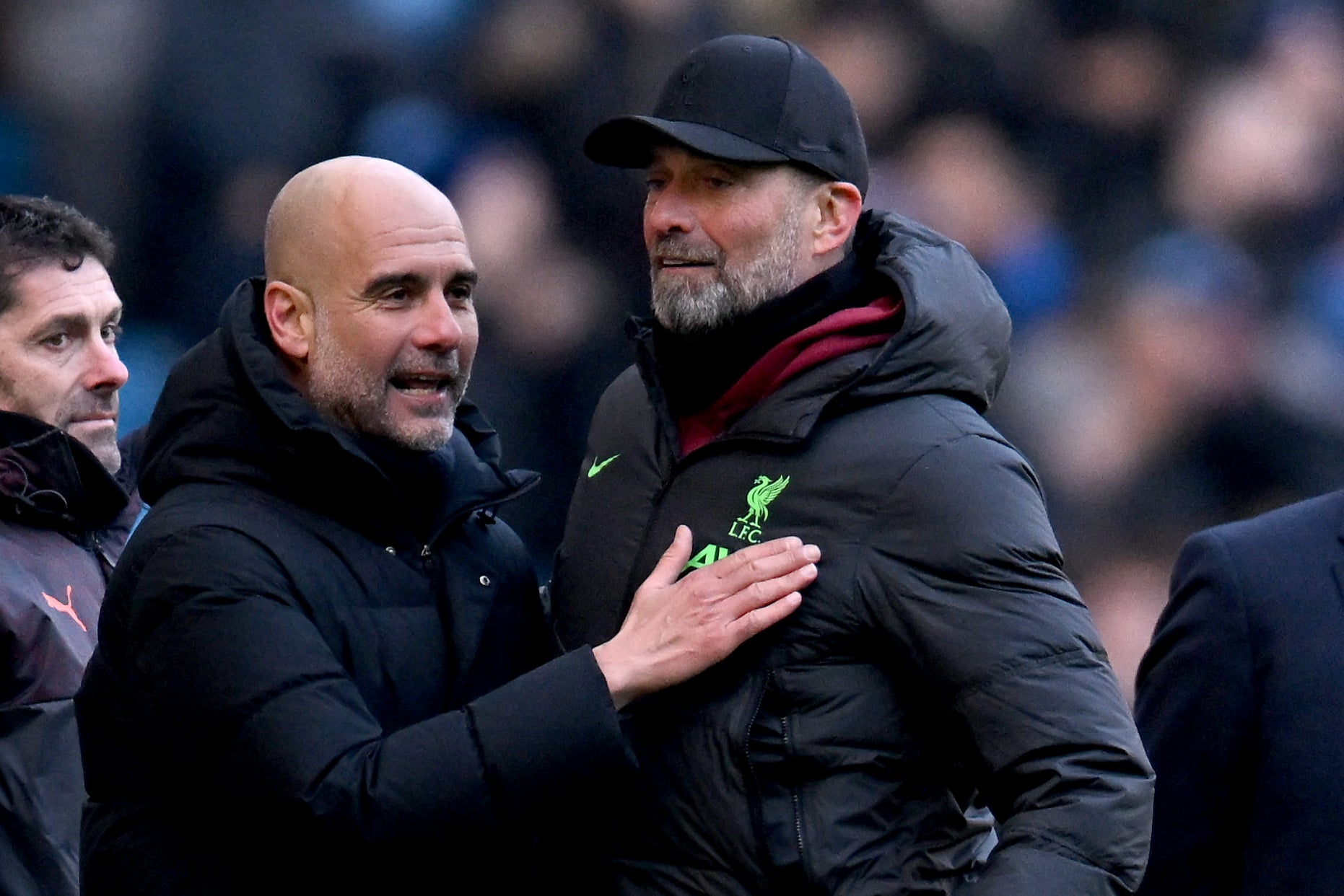 Klopp and Guardiola have had an intense rivalry