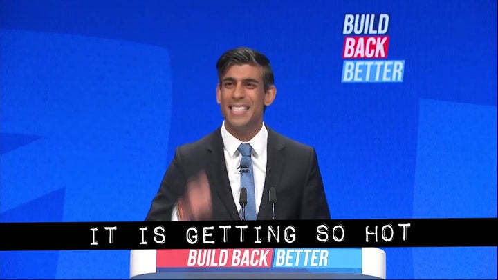 <p>Exclusive: Rishi Sunak and Liz Truss ‘star’ in new Cassetteboy climate callout.</p>