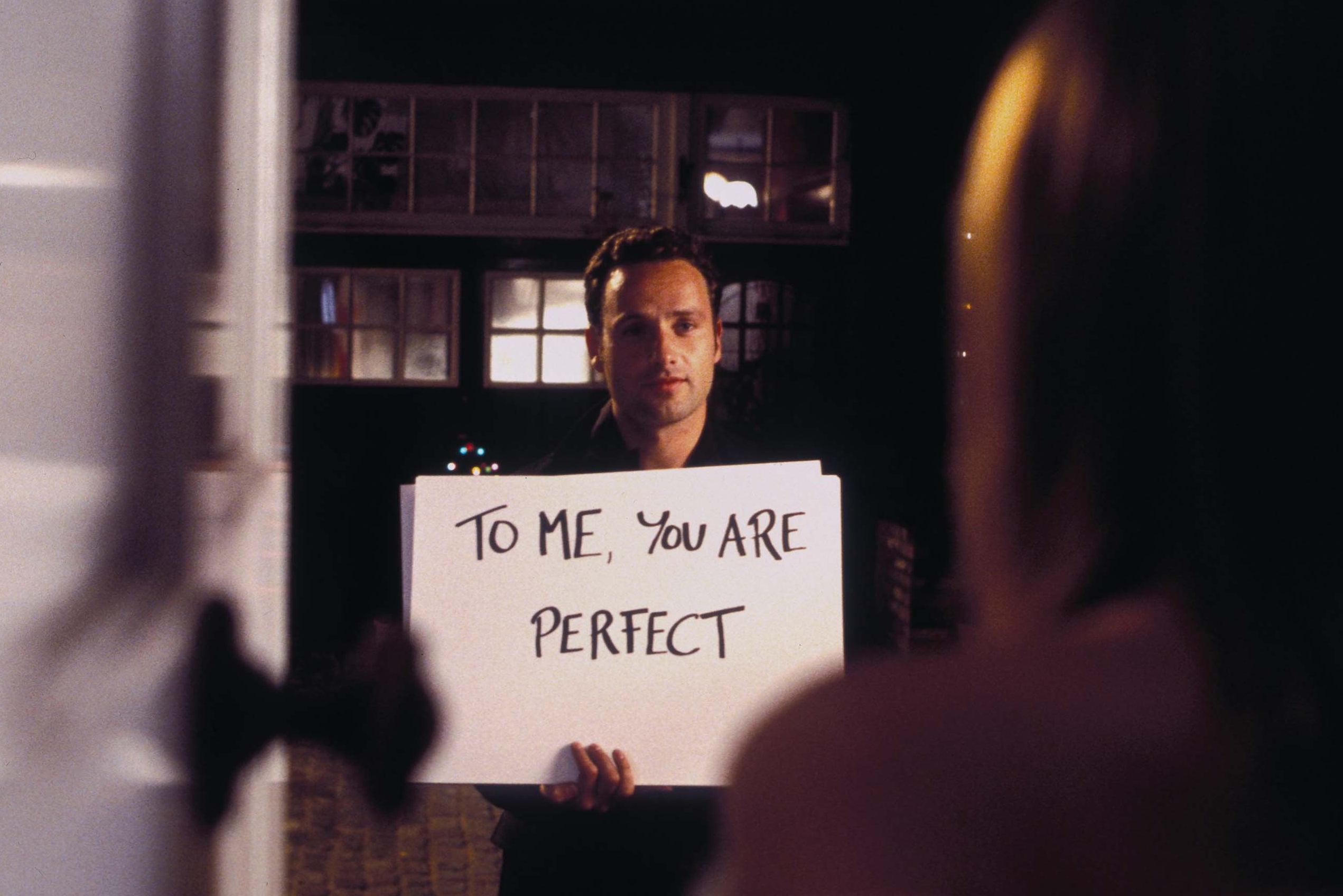 So problematic: Andrew Lincoln with his placards in ‘Love Actually'