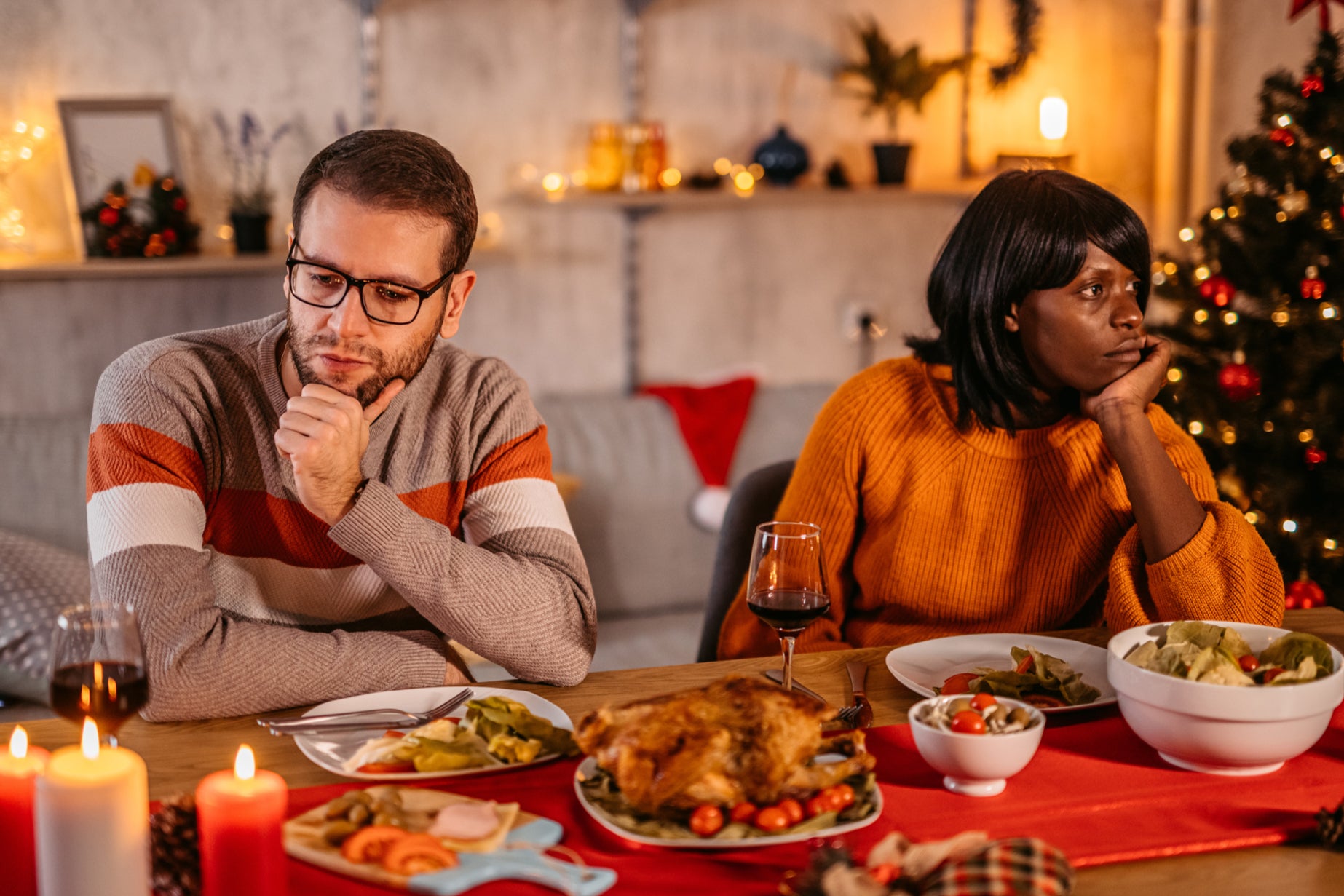 Misery business: Who hasn’t had an argument around the dinner table at Christmas?