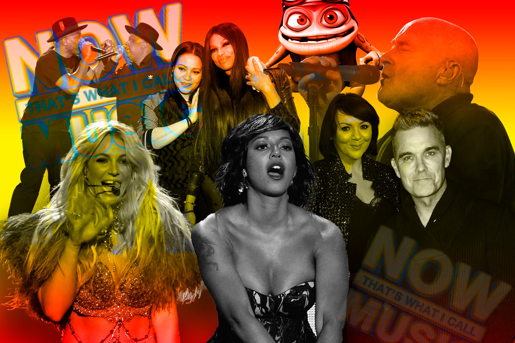 Britney Spears, Martine McCutcheon, Salt ‘N’ Pepa, Crazy Frog: ‘Now’ albums have it all