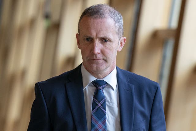 Health Secretary Michael Matheson is under investigation by parliamentary officials (Jane Barlow/PA)