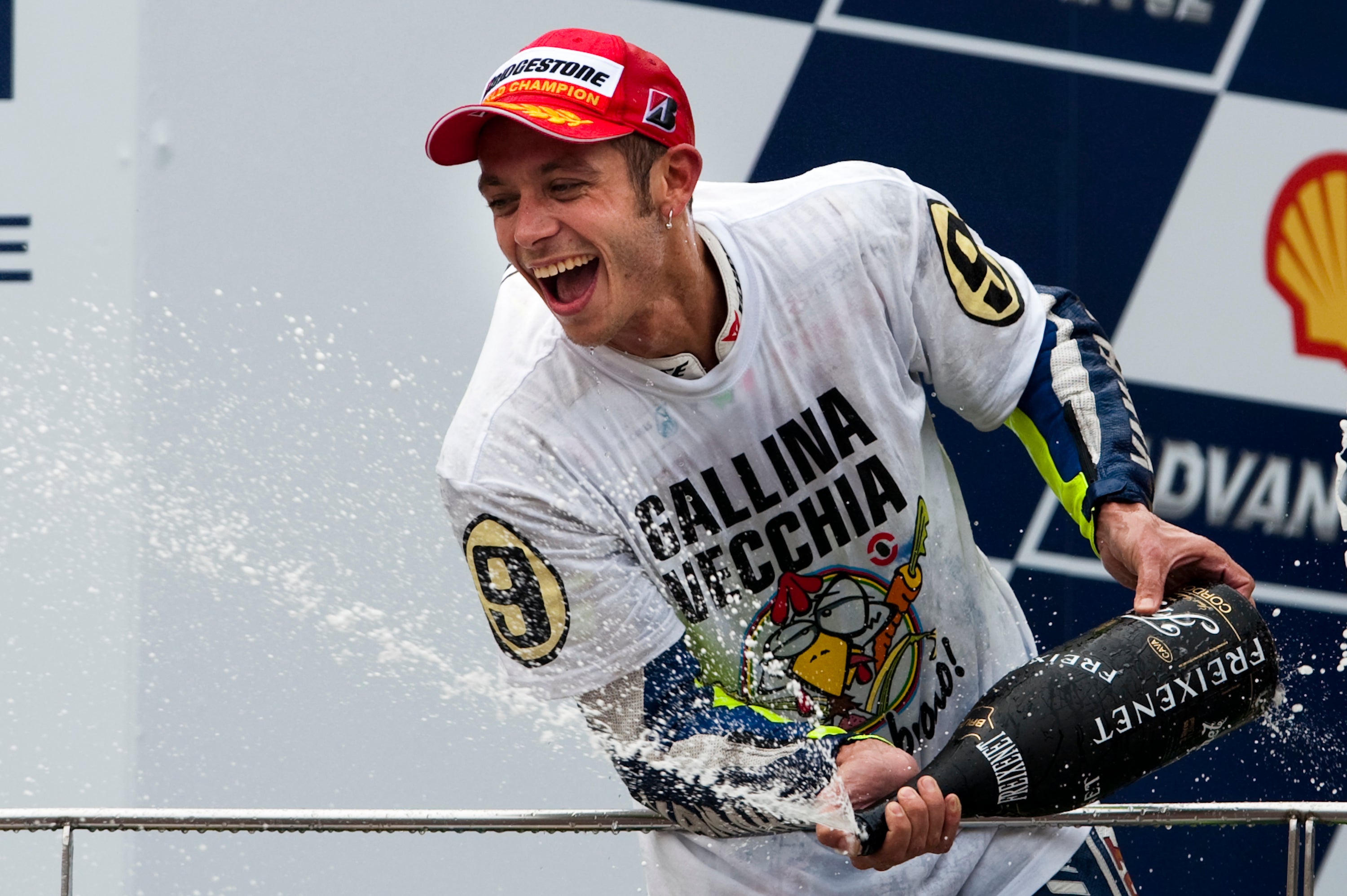 <p>Valentino Rossi is widely considered to be the greatest MotoGP driver of all time </p>