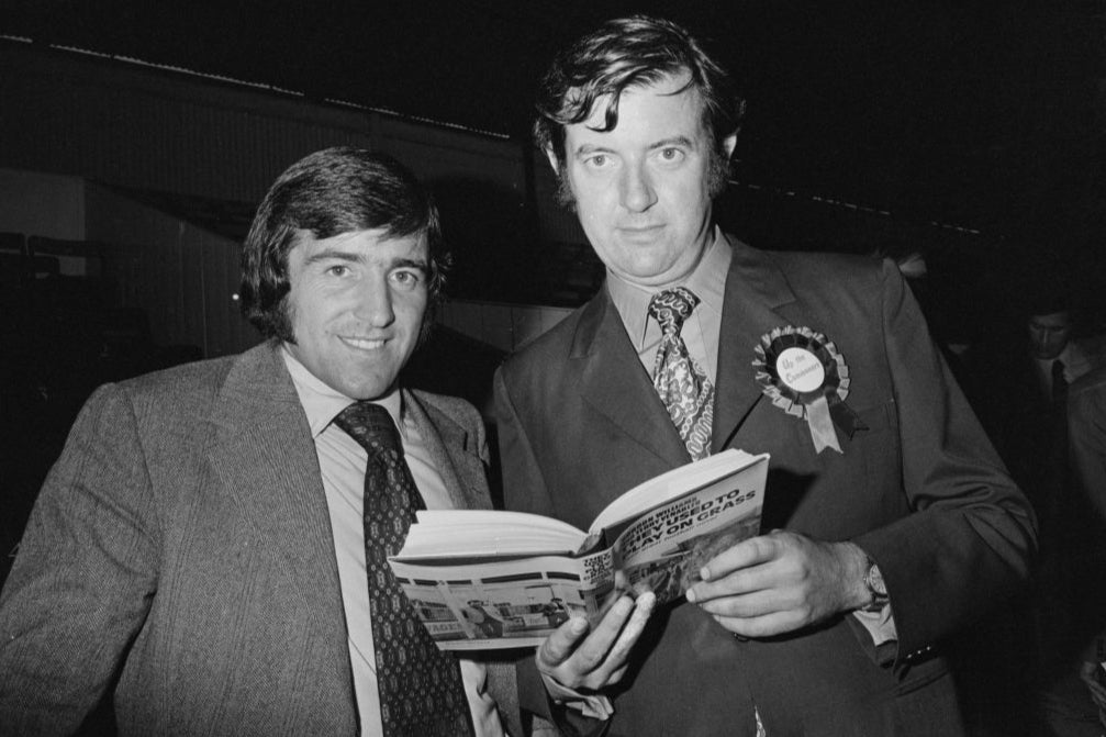 Writing partnership: Terry Venables and his co-author Gordon Williams