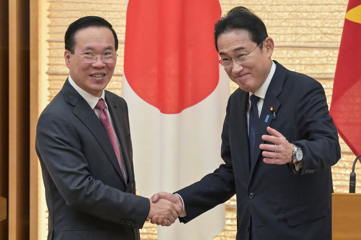 Двамата лидери казаха, че отношенията между Япония и Виетнам ще