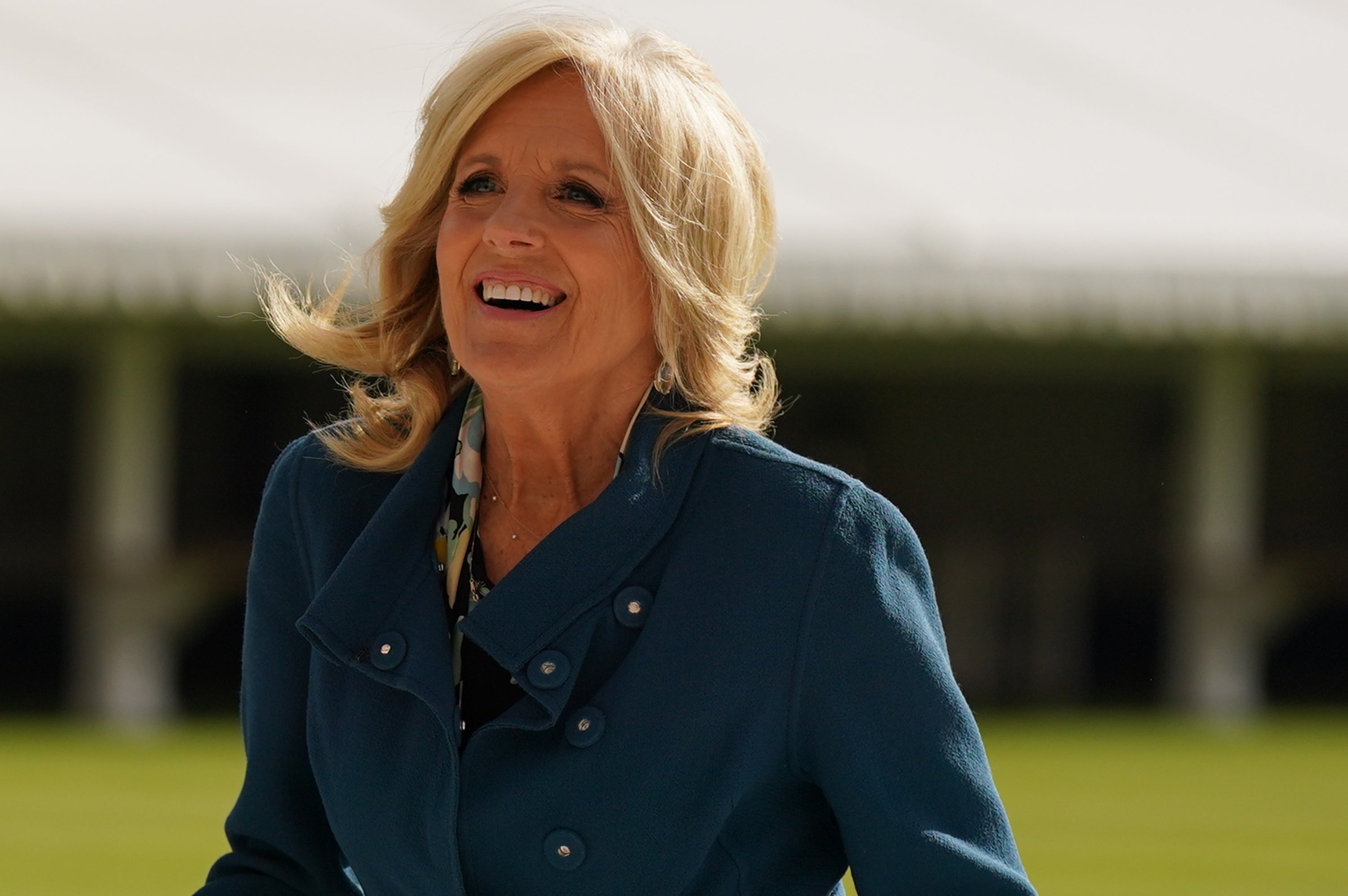 First Lady Jill Biden will pay her respects to Lady Carter on Tuesday