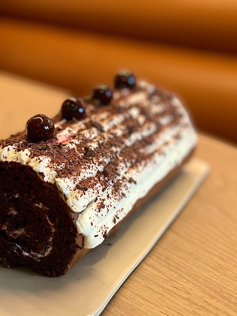 Christmas isn’t Christmas until there’s a yule log on the table