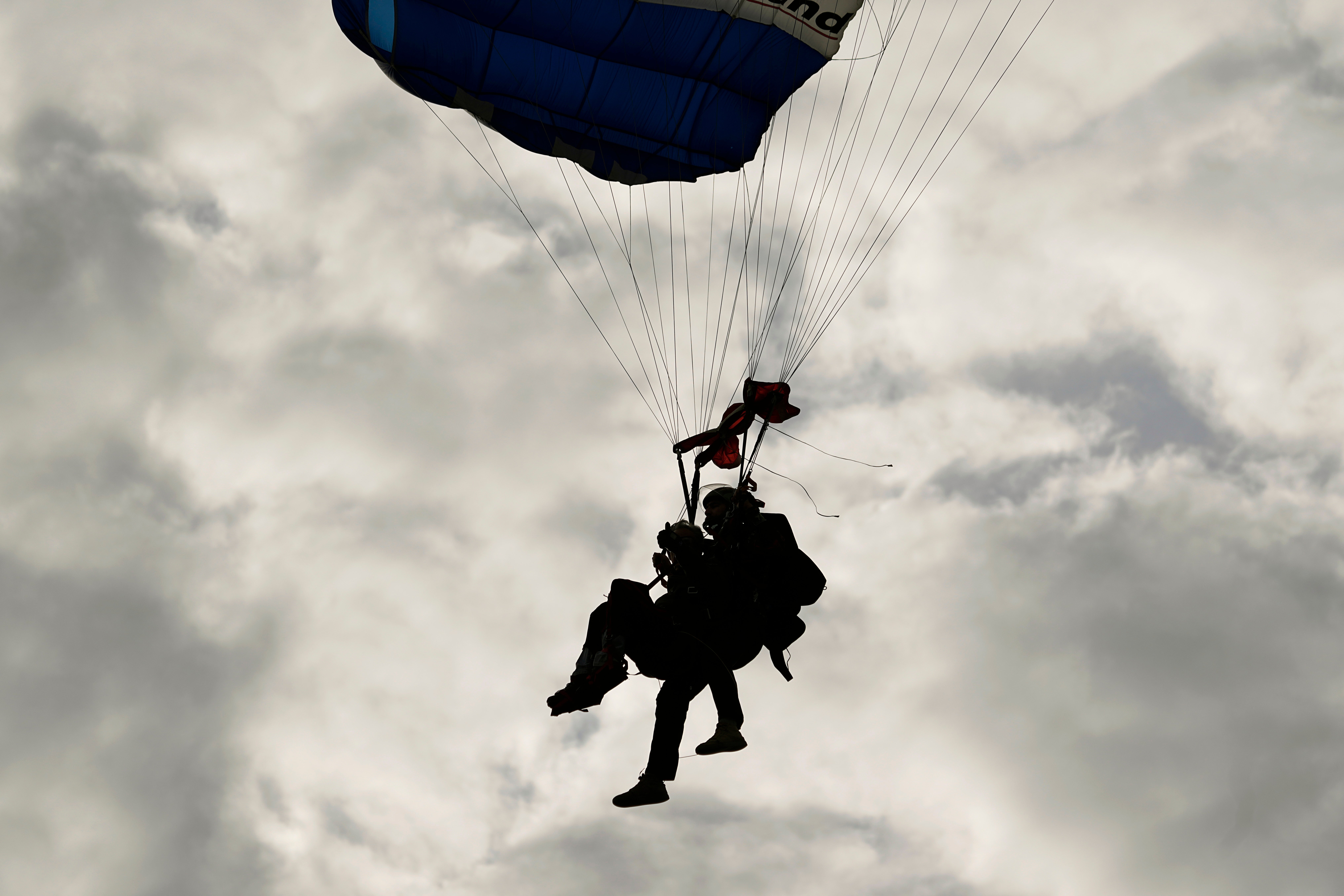 Texas Governor Skydive