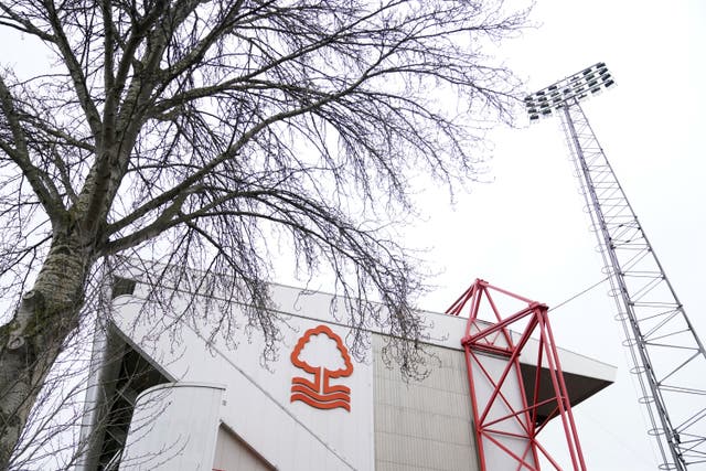 Nottingham Forest’s City Ground (Tim Goode/PA).