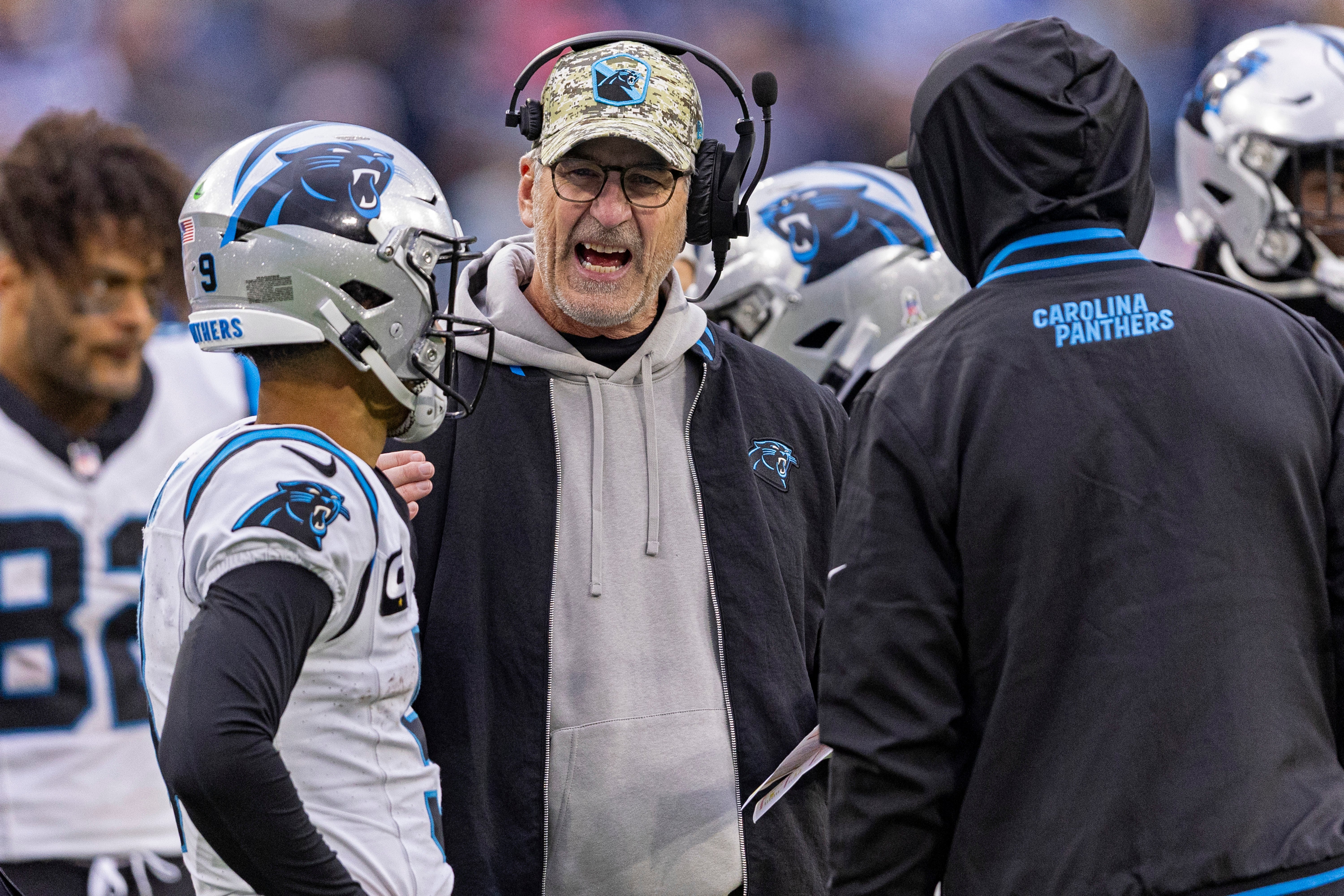 Panthers Reich Fired Football