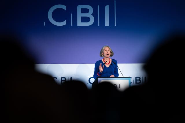 Ms Newton-Smith took over the leadership of the CBI earlier this year (Aaron Chown/PA)