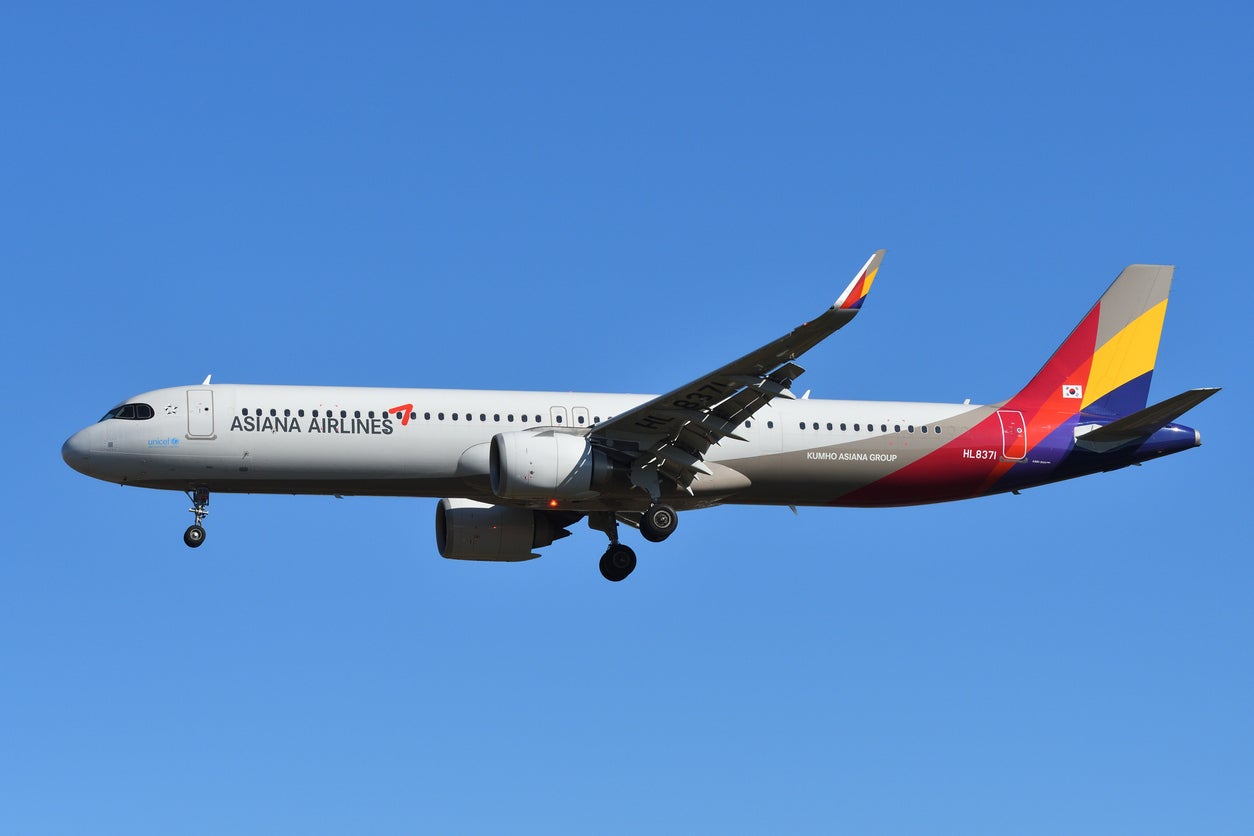 One incident happened in May onboard an Asiana Airlines flight