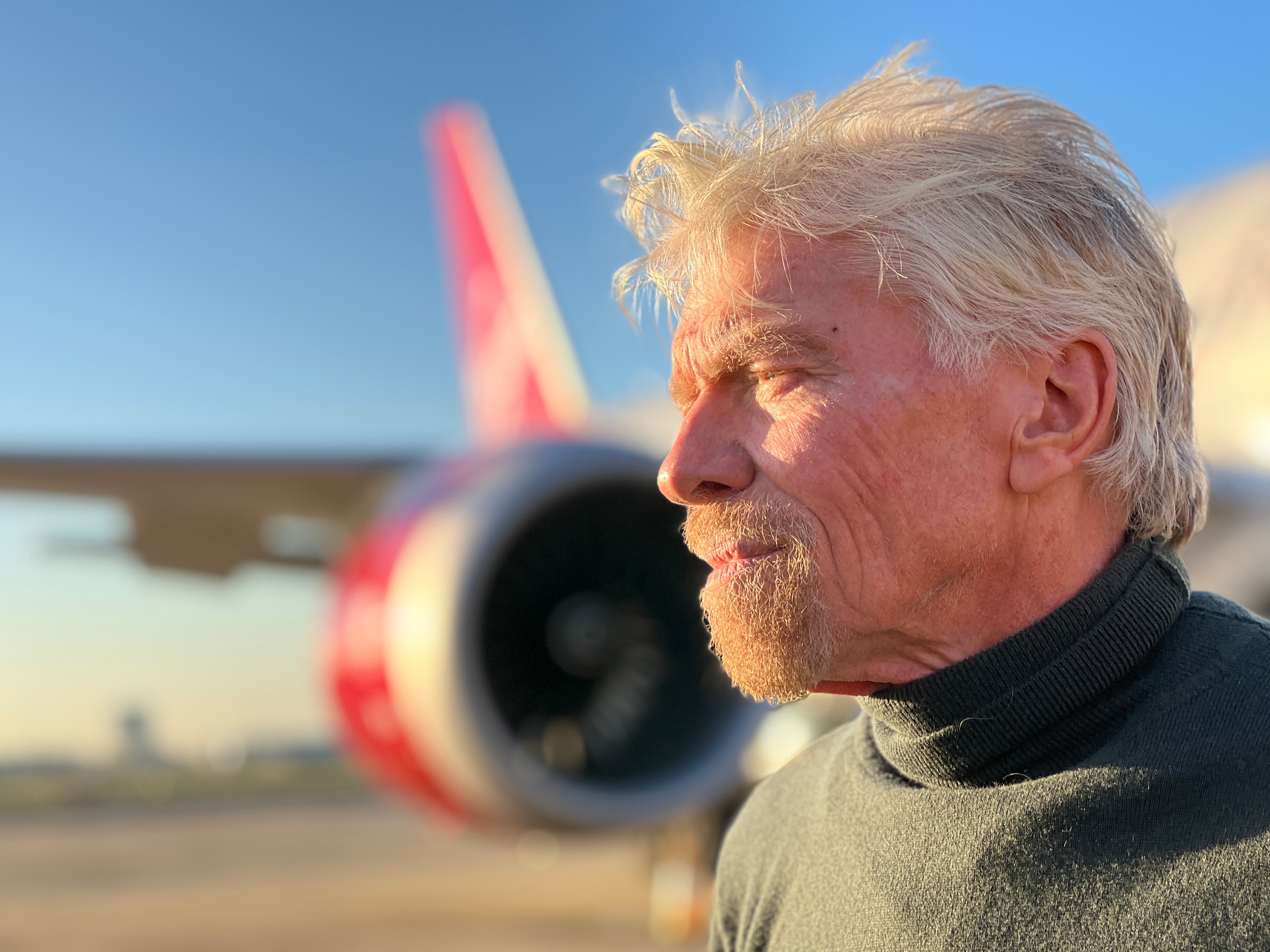 <p>Branson might be sending rockets into space but he’s still an airline man at heart</p>
