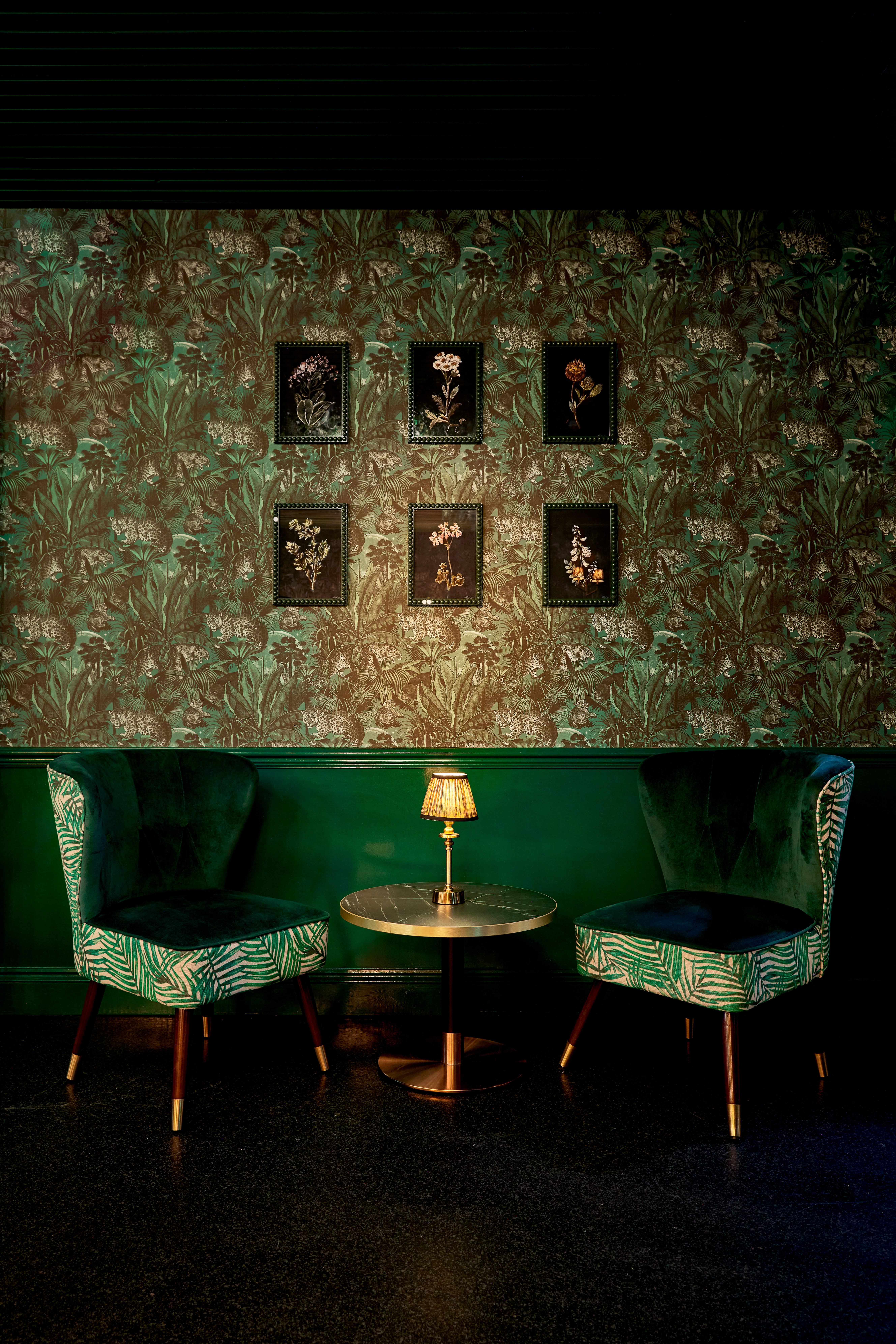 ‘Deep, jewel-toned greens project luxury, glamour and decadence’