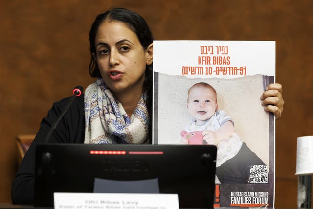 Israel Palestinians Infant Hostage