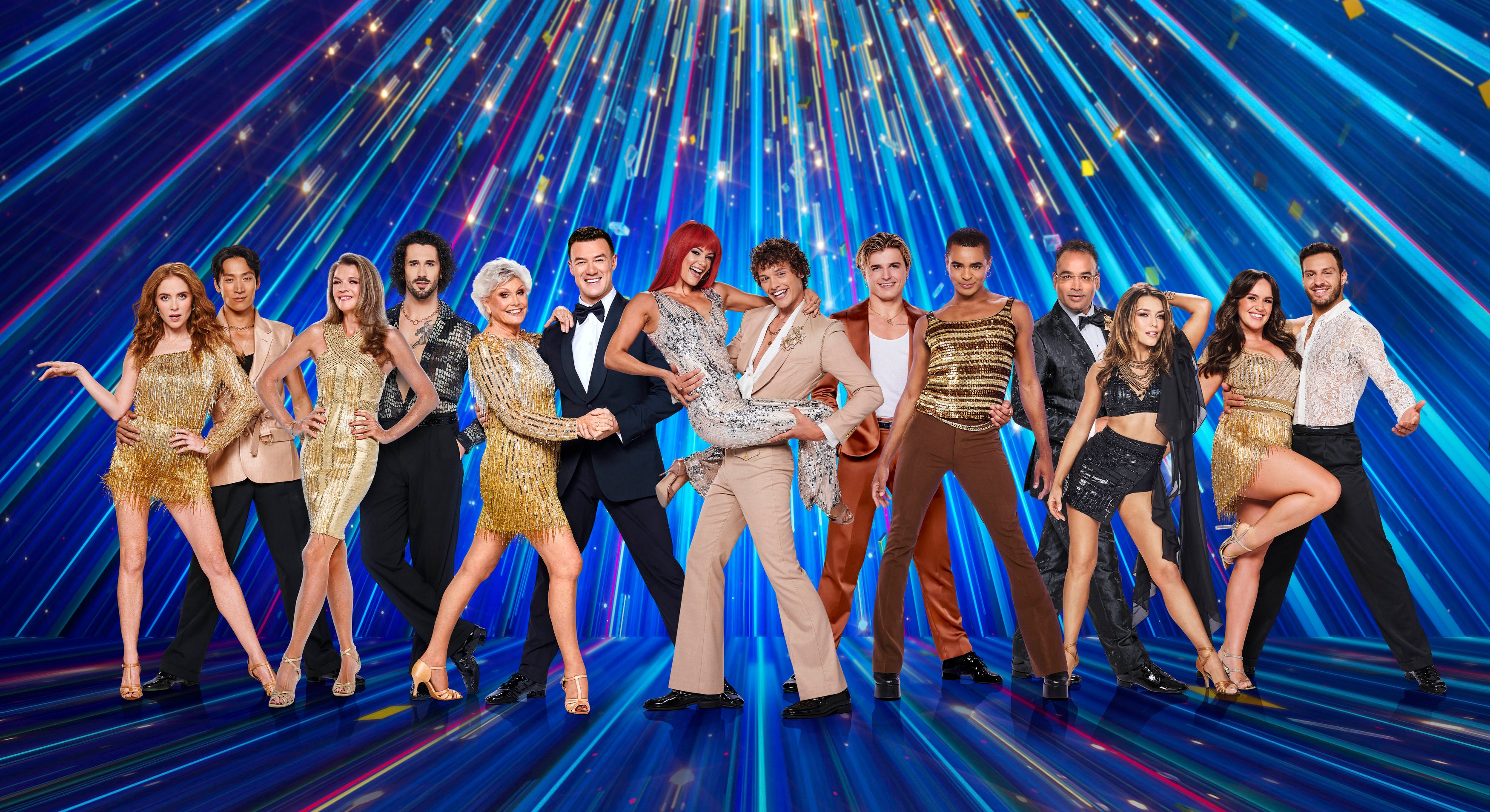 The celebrity contestants and their professional dance partners will be performing across the UK next year