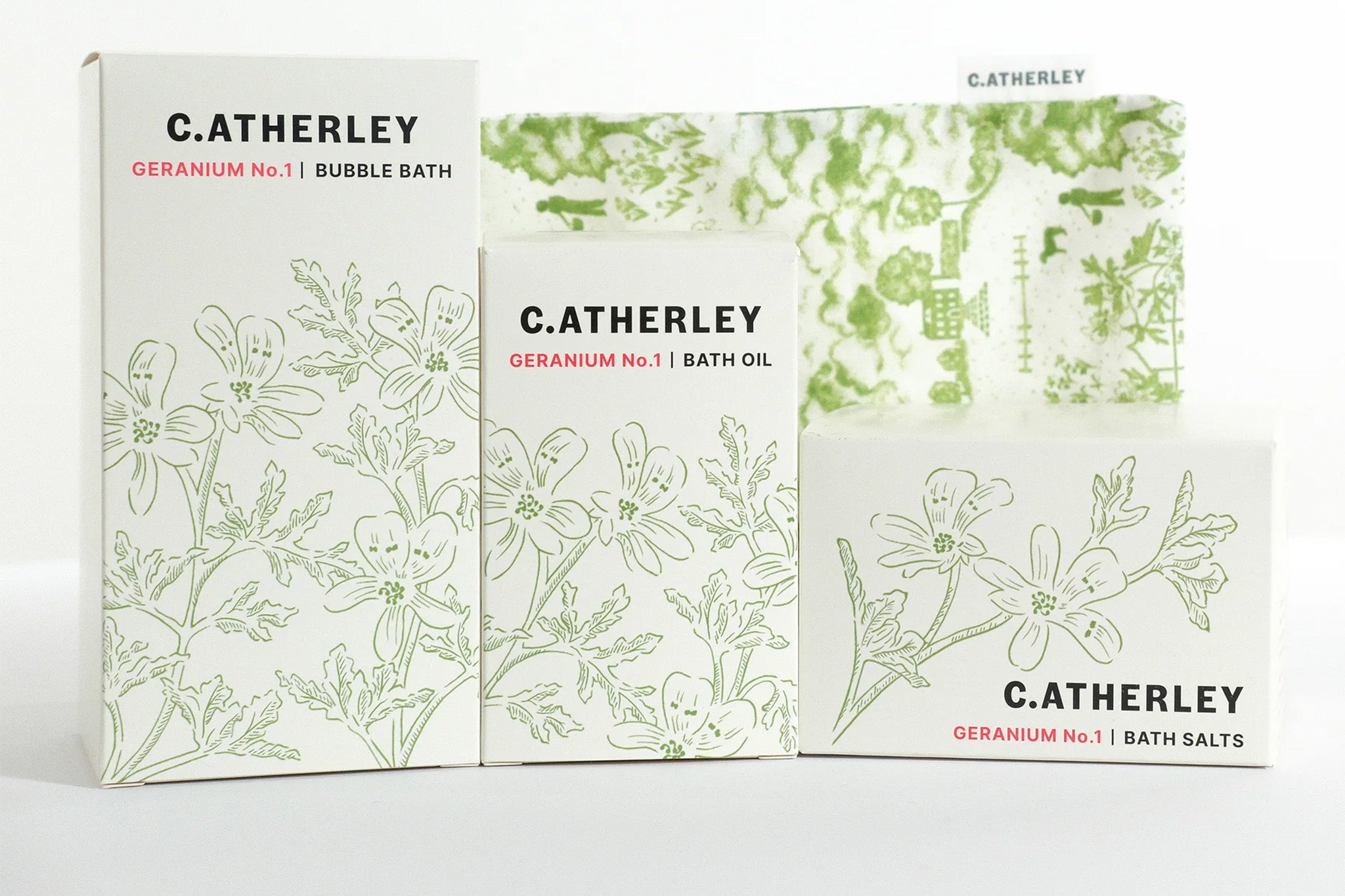 Luxurious bath goodies from C.Atherly