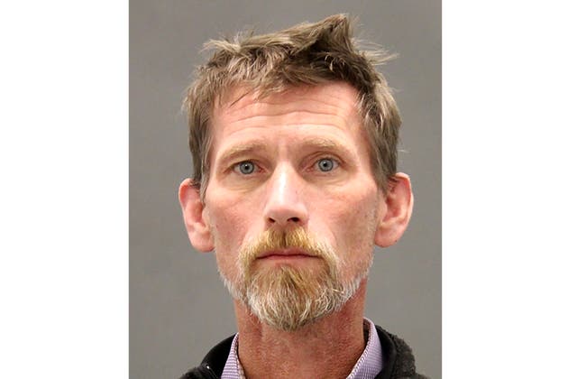 <p>The mugshot of Jason Eaton, the suspected gunman who shot three Palestinian students in Vermont. </p>
