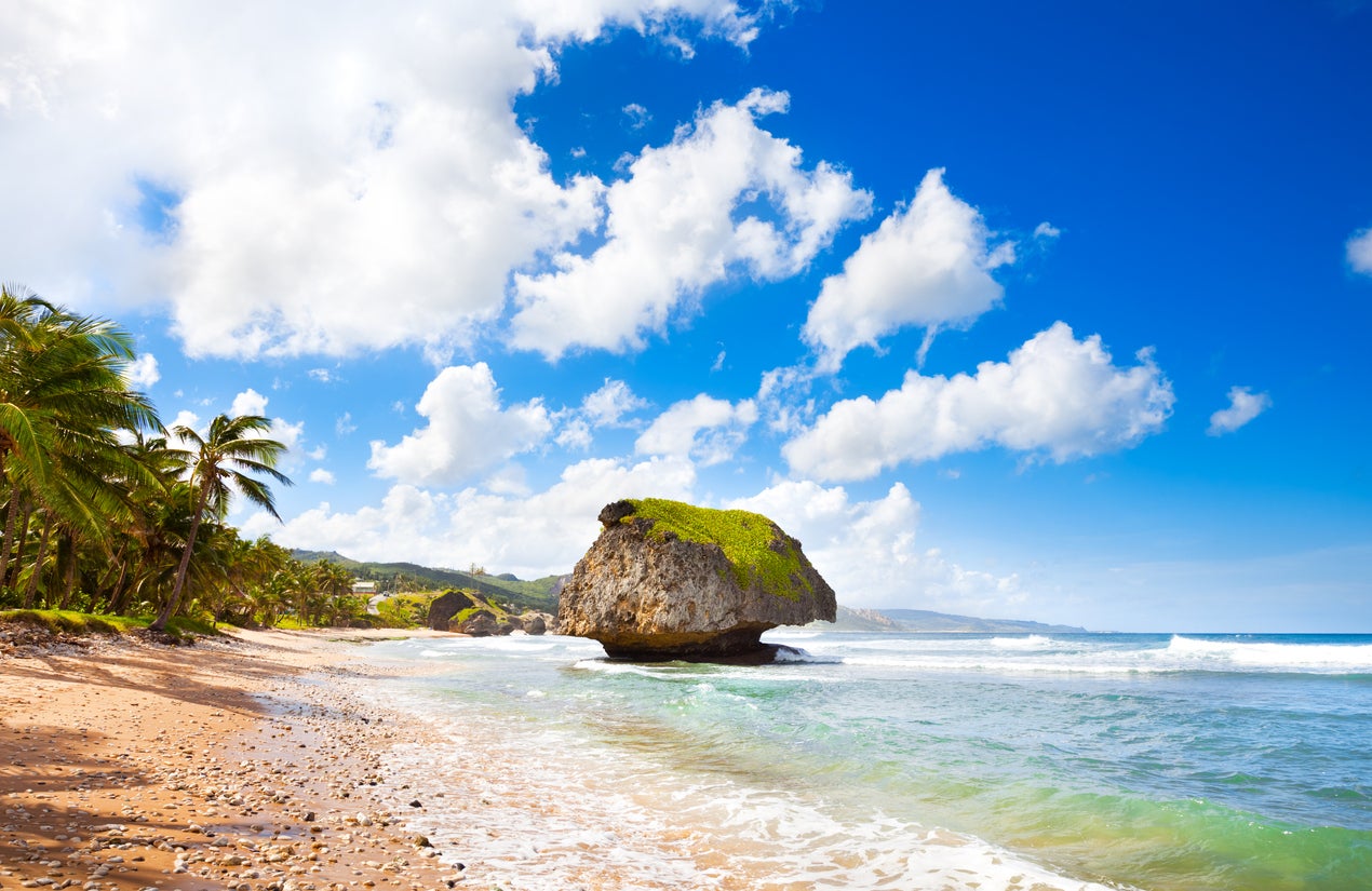 Barbados is home to almost 100km of coastline