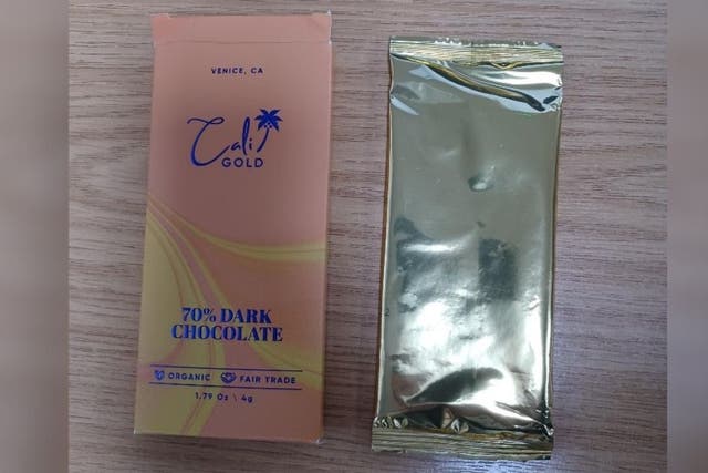 <p>Police have issued warning over the ‘Cali-Gold’ chocolates  </p>