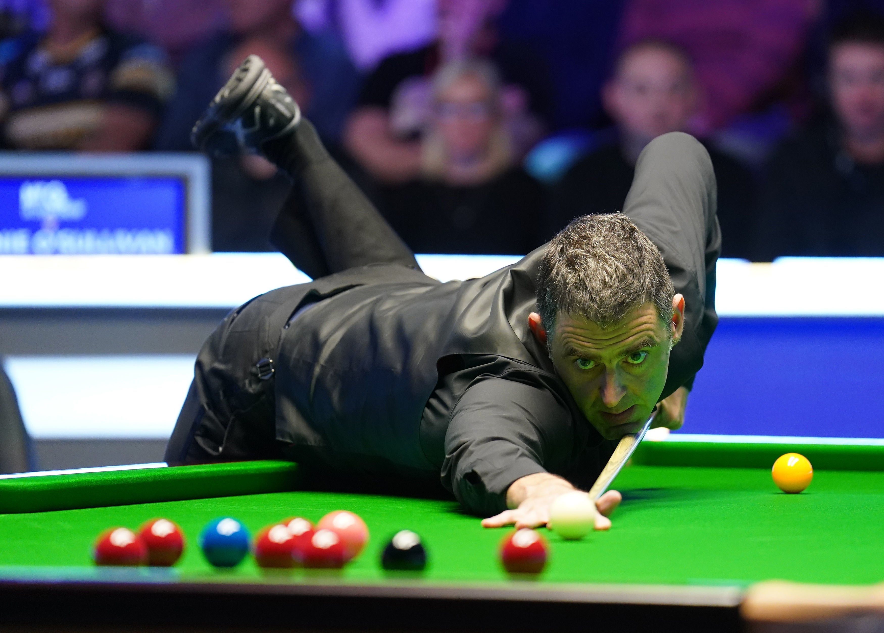 After a shaky start, O’Sullivan reeled off six straight frames to go through