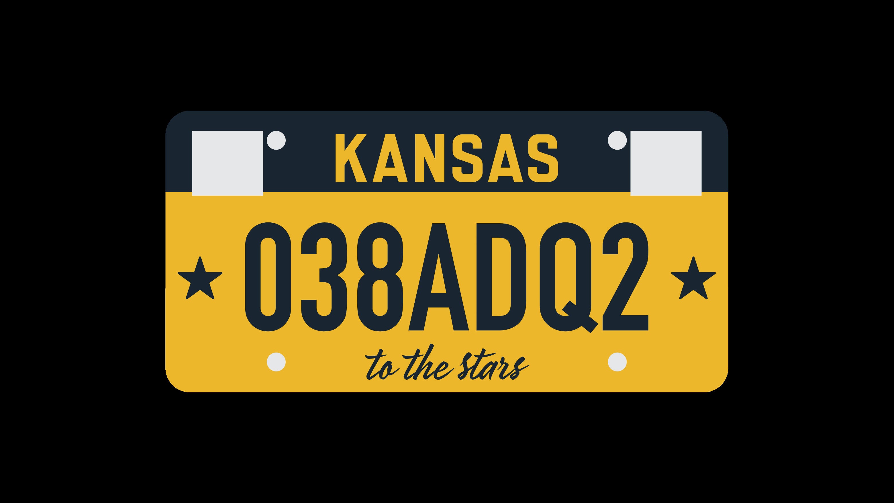 Kansas License Plate Fuss