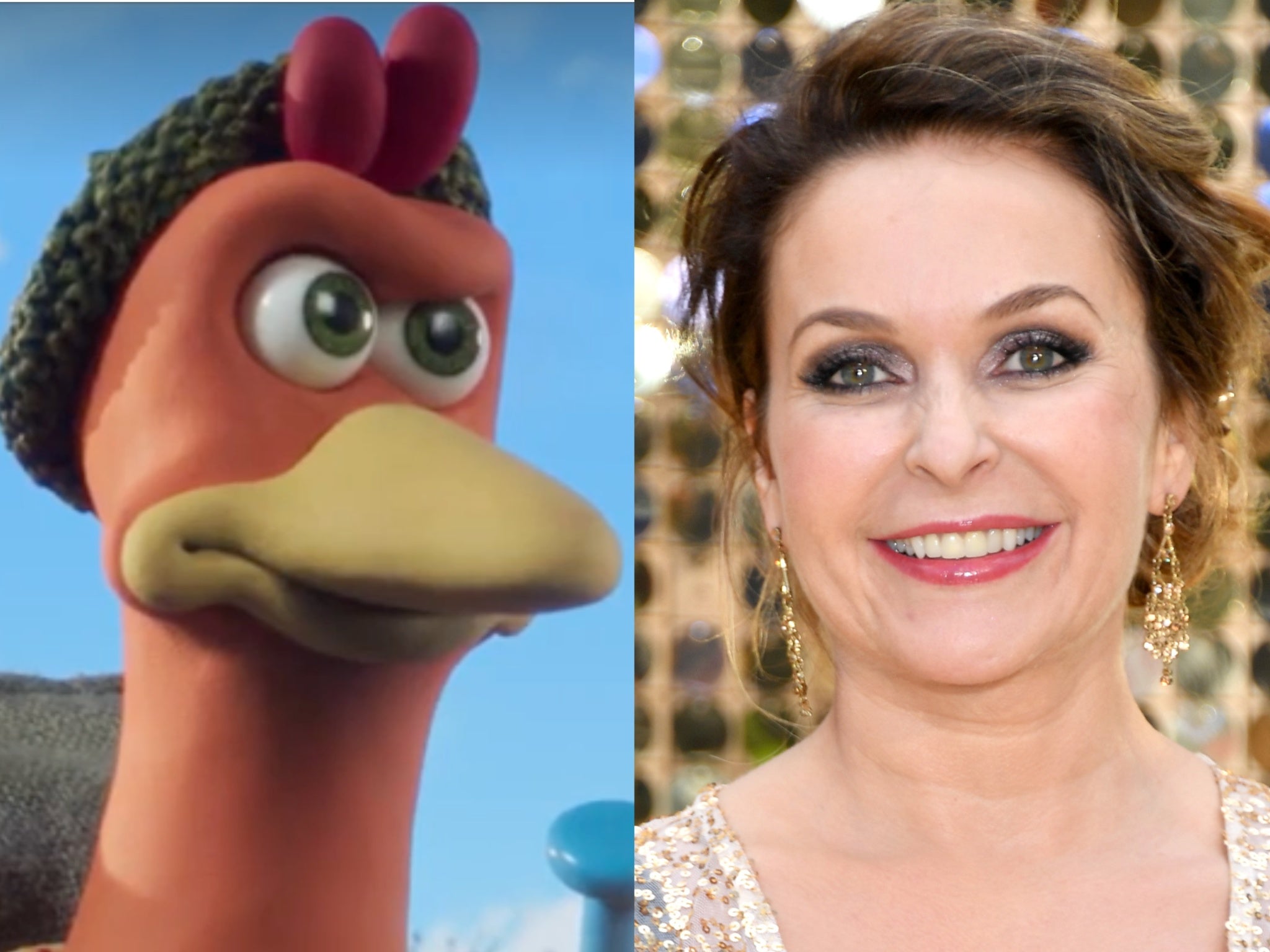 chicken run, julia sawalha, chicken run 2 director addresses claims voice actor was dismissed for sounding ‘too old’