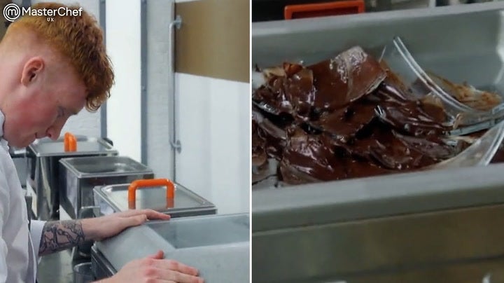 <p>MasterChef Professionals: Chef’s glass explodes during heated semi-final.</p>