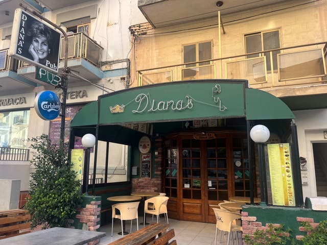 <p>Not one but two pubs on Malta are dedicated to Diana</p>