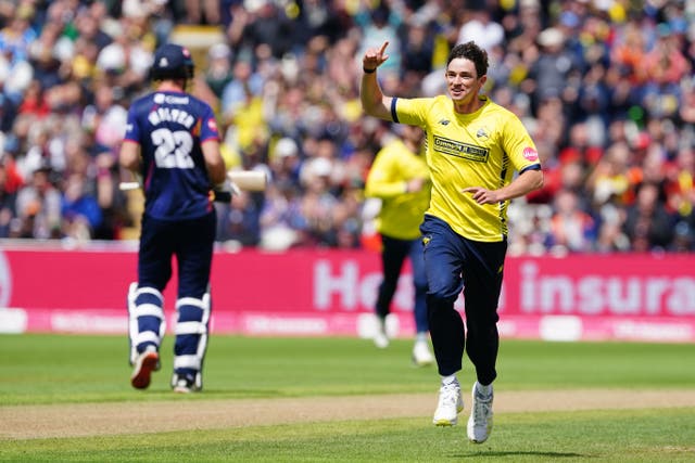 John Turner excelled for Hampshire in this year’s Vitality Blast (Mike Egerton/PA)