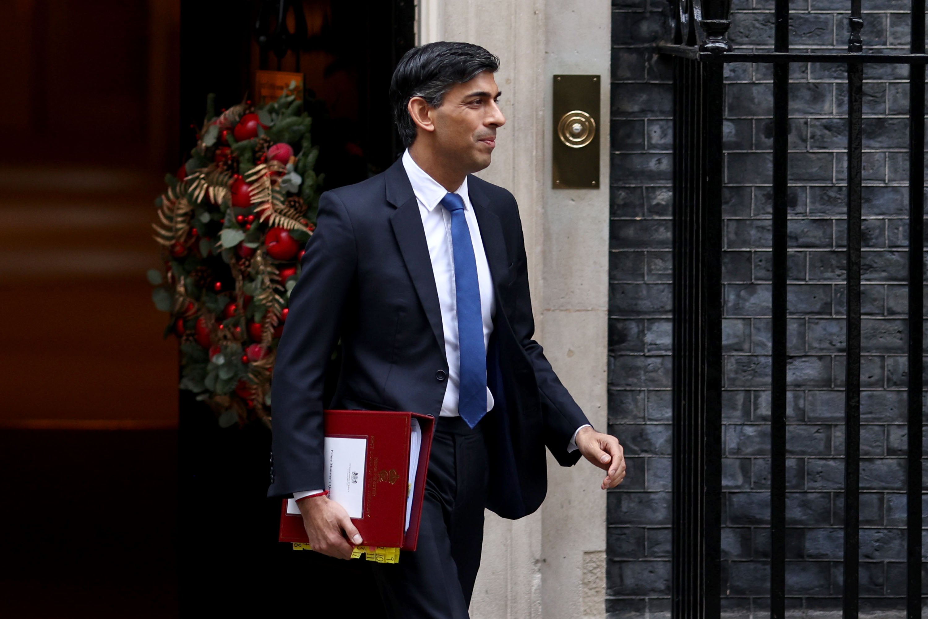 Rishi Sunak heading to PMQs on Wednesday