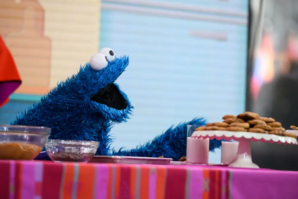 What is inside the Cookie Monster’s preferred snack?