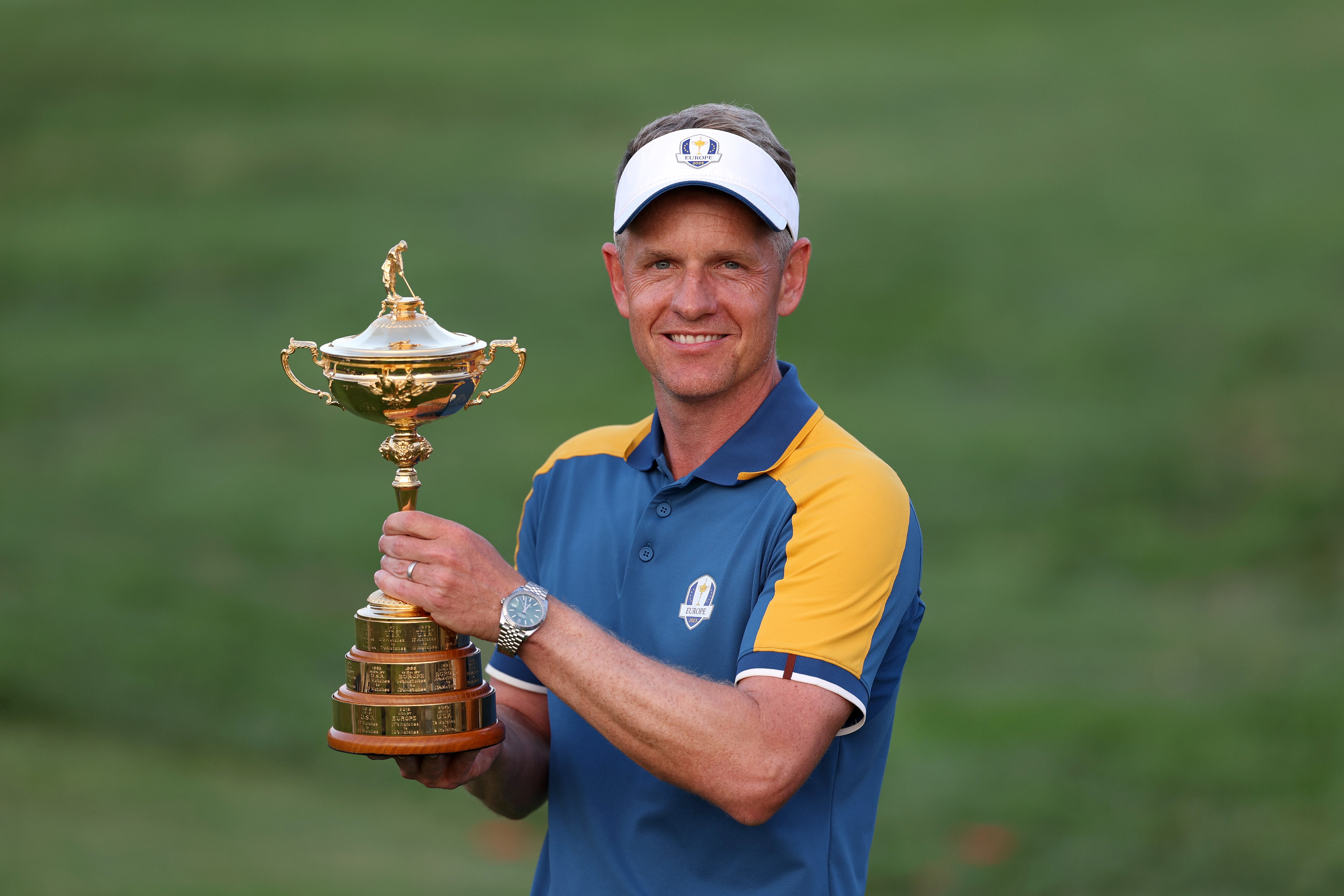 Luke Donald led Europe to victory over the USA in Rome