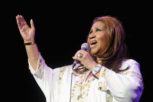 <p>Aretha Franklin</p>