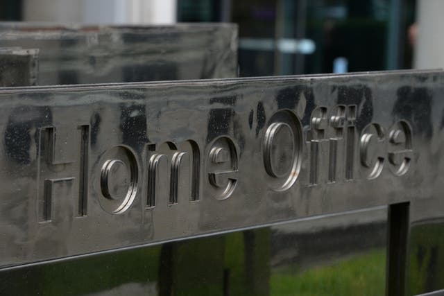 Home Office figures showed 17,316 asylum applications had been withdrawn in the year to September (Kirsty O’Connor/PA)