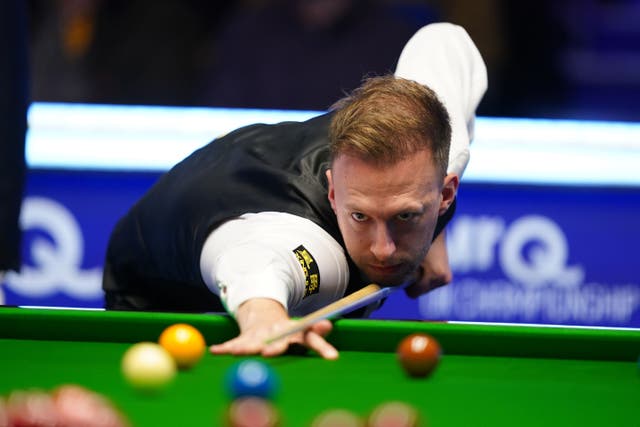 Judd Trump was in commanding form once again at the Barbican in York (Mike Egerton/PA)