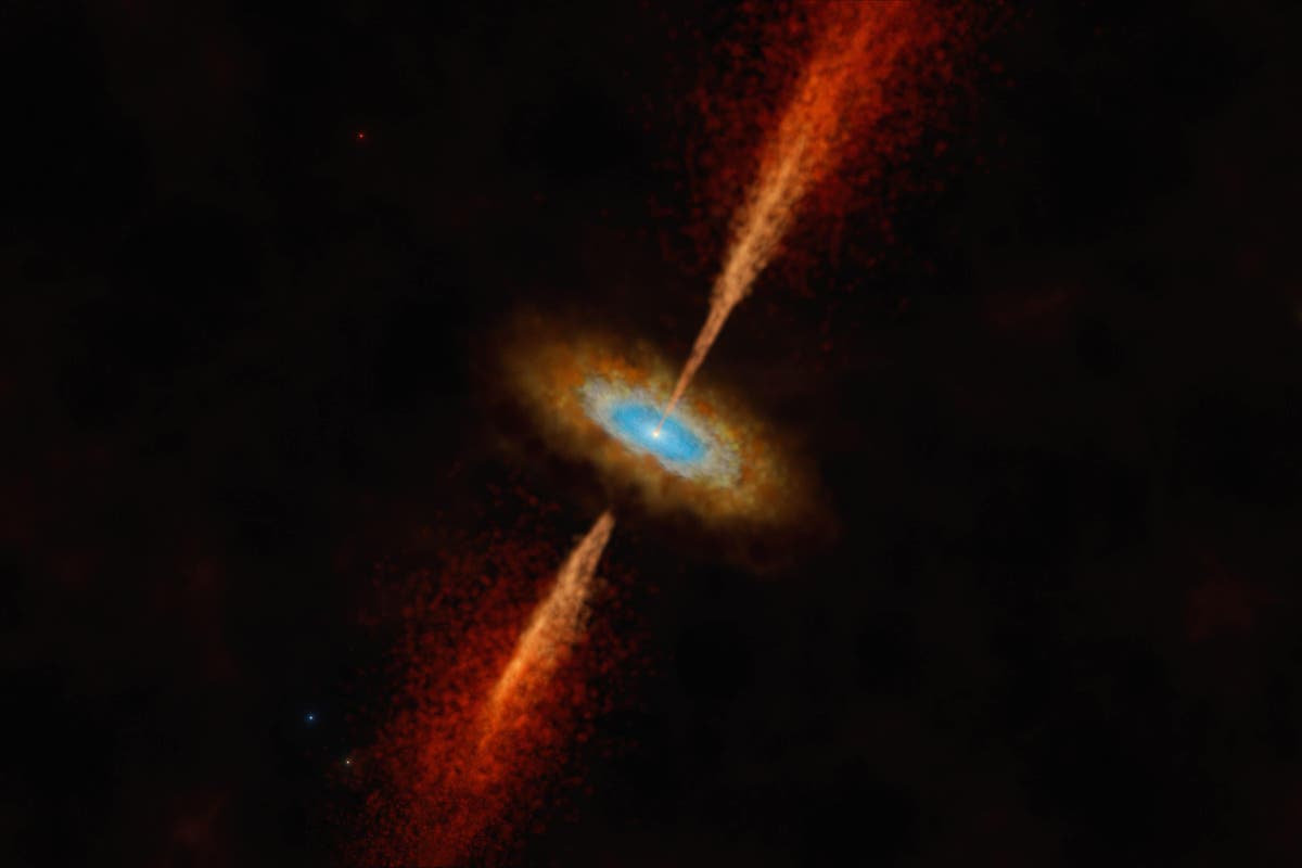 Разположено в съседната галактика, наречена Големият магеланов облак, събитието е