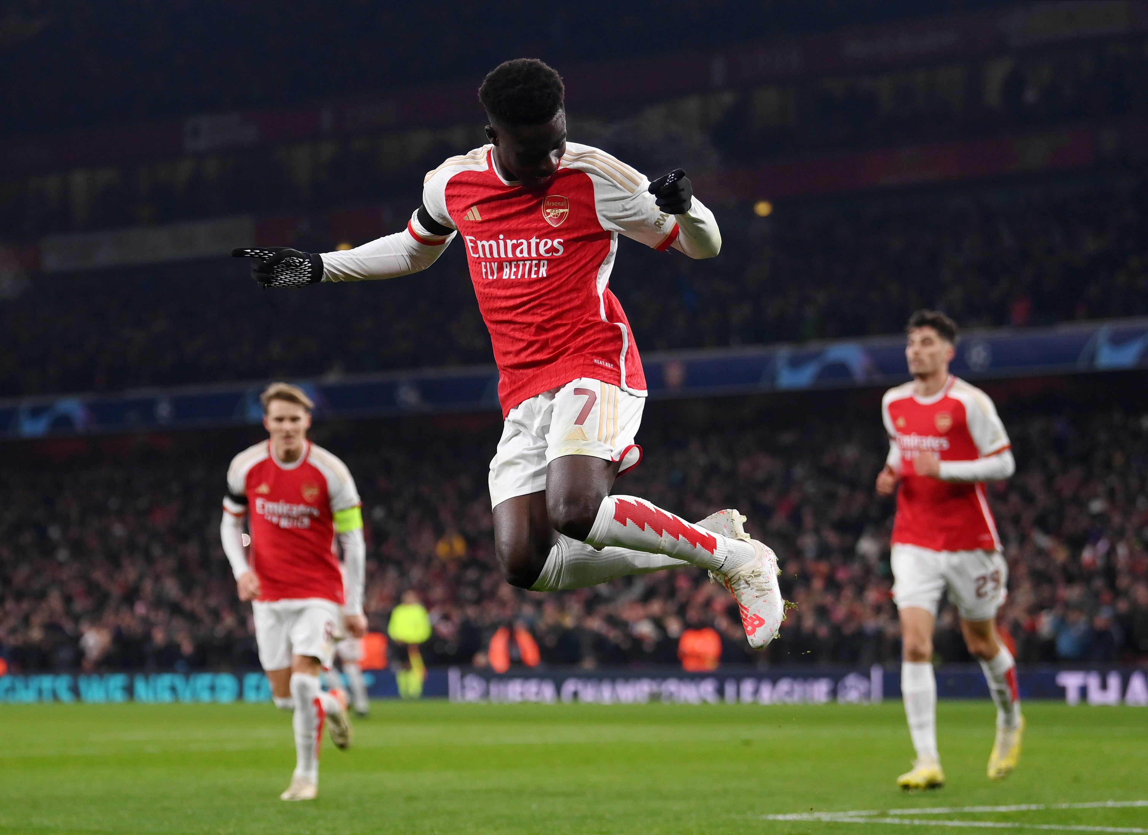 Arsenal vs Lens result: Gunners show how to negotiate Champions League in style | The Independent