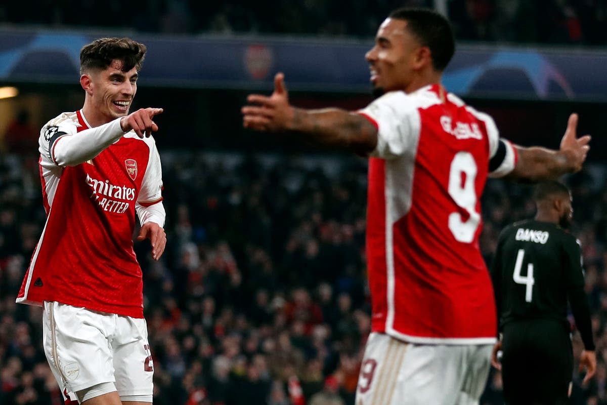 Arsenal vs Lens LIVE: Champions League updates as Gunners running riot at the Emirates