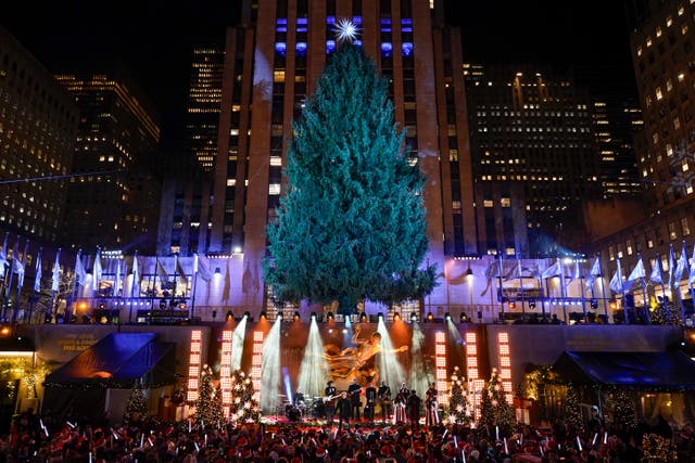 Christmas Tree Lighting NYC