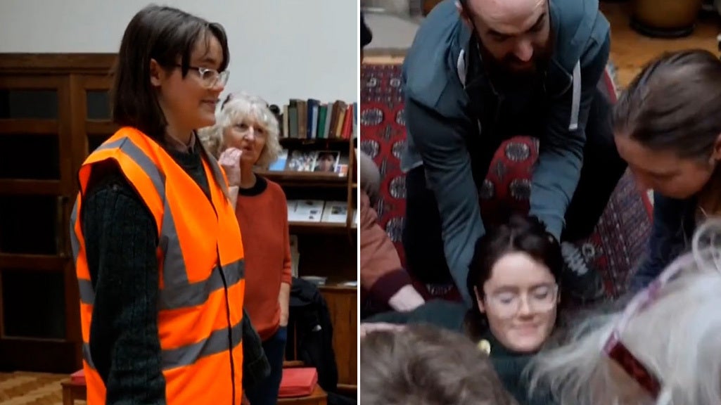 <p>Just Stop Oil new recruits taught how to protest in seven-hour training ‘camp’.</p>