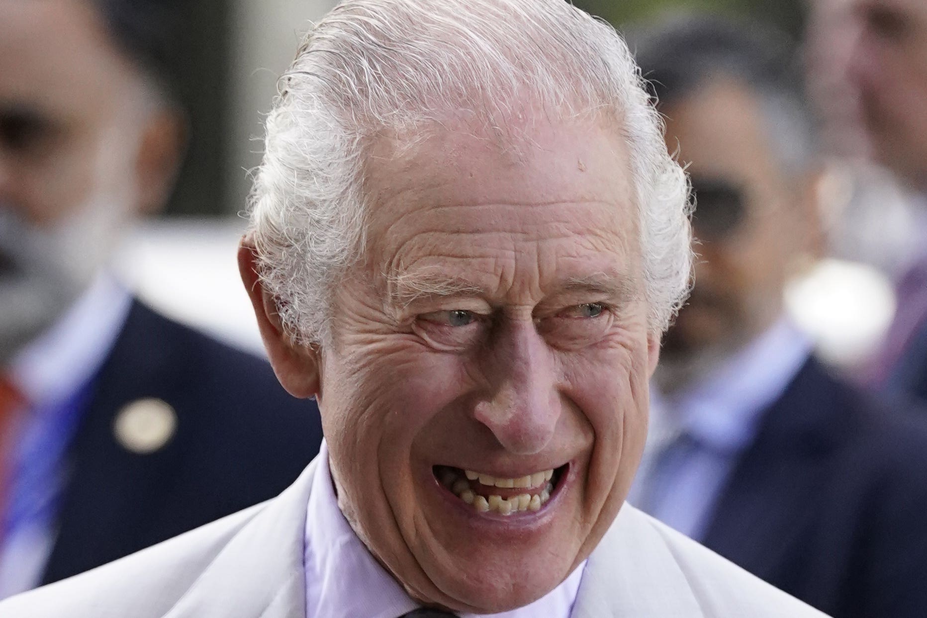 The King has begun a series of engagements during a two-day trip to Dubai ahead of Cop28 (Andrew Matthews/PA)