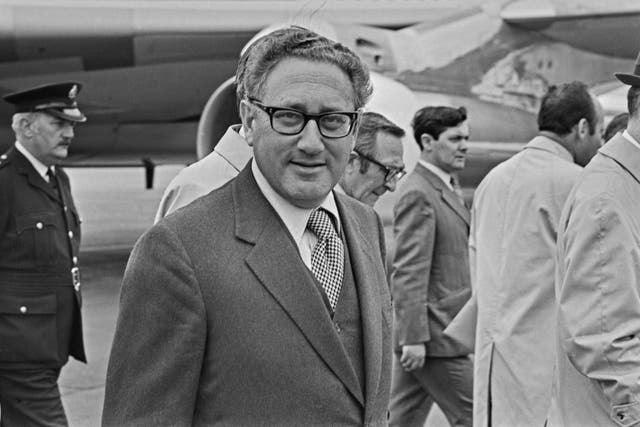 <p>Henry Kissinger died at the age of 100 at his Connecticut home on 29 November </p>