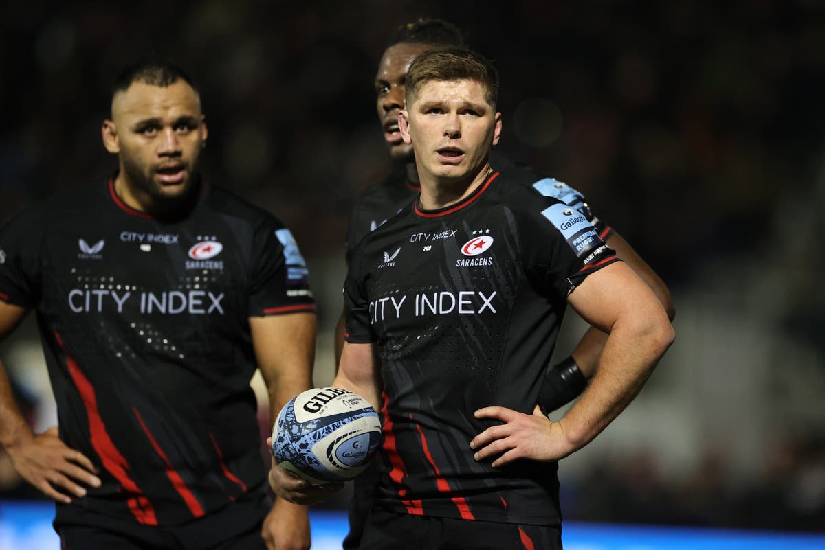 Saracens coach hits out at &lsquo;shameful&rsquo; abuse after Owen Farrell announcement